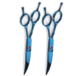 Foldable Barber <b>Beard</b> <b>Scissors</b> Stainless Steel Rubber Handle Right Handed Sharp Blade Salon Grooming Tool - Product Image 4