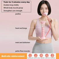 Appareil d'exercice abdominal portable pour la respiration, entraînement de la capacité pulmonaire, du tronc et du plancher pelvien, et pour les exercices faciaux