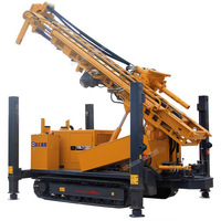 Nouvelle arrivée XSL360B – Foreuse rotative DTH montée sur remorque pour puits d'eau, équipement de forage de 700 m de profondeur, alimentée à l'essence