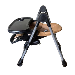 Chaise haute pliable facile avec <span class=keywords><strong>hauteur</strong></span> réglable et plateau amovible à une main pour l'alimentation des bébés Chaise haute pour bébé - Product Image 2