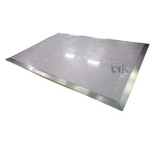 RK Simple 30mm Thick Quick Install Dance Floor 1x1m <b>Aluminum</b> Edge White Detachable Floors for Wedding and Party - Product Image 1