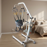 Lève-personne mobile pour patient, barre de levage à 360 degrés, transfert confortable et sûr