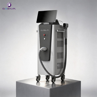 Machine d'épilation au laser diode haute fréquence 10Hz 4 ondes, nouvelle technologie ICE Titanium, laser diode 808nm / laser diode titane