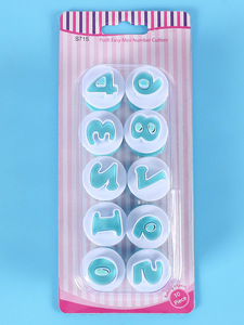 Mini 26 <strong>Letters</strong> Cookie Mold Spring Press 0-9 Numbers Mold Fondant <strong>Cake</strong> Printing Press Cutting Mould Baking Tools - Product Image 3