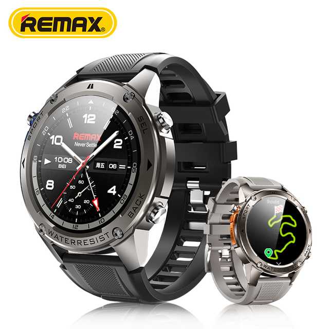 REMAX GPS Outdoor Smartwatch L1+L5 Dual-Frequency 1.43" AMOLED 170+ Sports 5ATM Waterproof Smart Watches