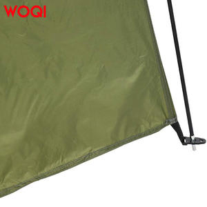 Carpa de ducha desplegable Woqi, color verde militar, para 1 persona, impermeable, para acampar al aire libre, con privacidad, de montaje rápido y portátil. - Product Image 4