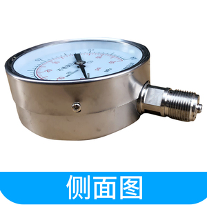 Manómetro de Presión de Acero Inoxidable Y-100BF, 1.6MPa, Tipo Radial, Presión de Agua y Aire, Material 304 - Product Image 2