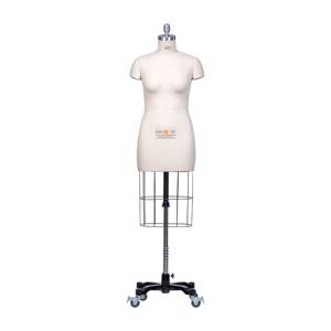 Beifuform <span class=keywords><strong>professionnel</strong></span> <span class=keywords><strong>couture</strong></span> <span class=keywords><strong>Mannequin</strong></span> toile tissu demi-corps <span class=keywords><strong>Mannequin</strong></span> taille américaine 10S <span class=keywords><strong>mannequin</strong></span> créateur de mode robe forme - Product Image 1