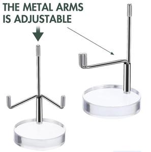 Acrylic hiển thị đứng giá vẽ với kim loại cánh tay hiển thị bệ - Product Image 5