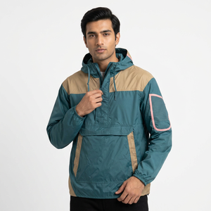 Wholesale Custom <b>Windbreaker</b> Jacket Mens Zipper Jacket 100% Polyester Men <b>Windbreaker</b> Coat <b>for</b> <b>Camping</b> and Hiking - Product Image 1