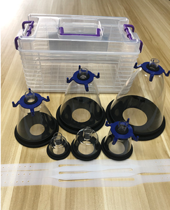 หน้ากากดมยาสลบสำหรับสัตว์แบบ PVC ขายส่ง ใช้ได้กับหลายสายพันธุ์ รองรับระบบออกซิเจน Apet - Product Image 2