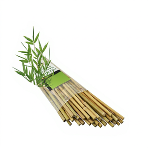 Vietnamese Wholesale Bamboo Branch Stick for <b>Garden</b> Flower Support High Quality Natural Bamboo Color 100% Raw Material - Product Image 1
