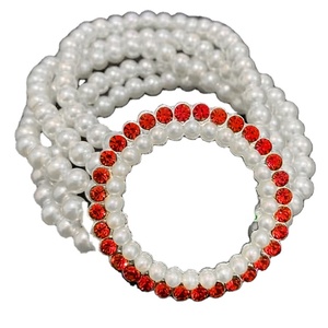 Set di Braccialetti con 4 Charm Ispirati alla Sorority Greca Kapp Alpha Psi, Regalo all'Ingrosso - Product Image 4