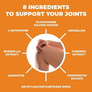 Suplementos OEM en Cápsulas para el Cuidado de la Salud, Glucosamina, Condroitina, Cúrcuma, Suplemento de Glucosamina - Product Image 4