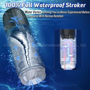 Мужское устройство для мастурбации без рук с технологией двойной стимуляции, незаметная упаковка, вибратор, секс-игрушки, товары для взрослых - Product Image 5