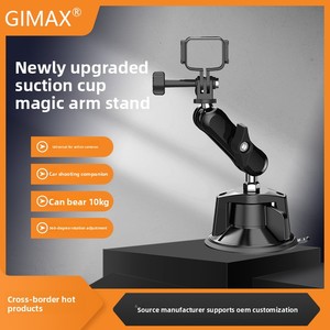 Hongdak pour caméra d'action DJI <span class=keywords><strong>Go</strong></span> <span class=keywords><strong>Pro</strong></span> Insta 360, <span class=keywords><strong>ventouse</strong></span> de voiture en alliage d'aluminium, rotation à 360 degrés, compatibilité universelle, 10 kg - Product Image 2