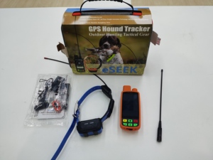 เครื่องติดตามสุนัขแบบ PDA 1 ตัว + ปลอกคอ eSEEK สำหรับสุนัขล่าสัตว์ ระบบ GPS 4G VHF เชื่อมต่อสองระบบ กันน้ำ IP68 ชุดเครื่องติดตาม GPS สำหรับสุนัข - Product Image 2