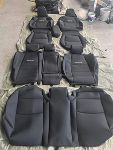 <span class=keywords><strong>Coprisedili</strong></span> in Vera Pelle di Lusso per 5 Posti, Su Misura per Lexus Serie IS 2004-2018, Cuscini Anteriori e Posteriori - Product Image 2