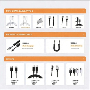 120W 6A 180 °   <span class=keywords><strong>Cable</strong></span> de Carga Súper Rápida Giratorio, <span class=keywords><strong>Cable</strong></span> de Datos Tipo <span class=keywords><strong>C</strong></span> para Teléfonos Móviles para Juegos - Product Image 4