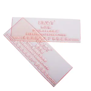 Diskon Besar 3.94Mm Pelat Cetak Flexographic, Pelat Cetakan Letterpress, Pelat Fotopolymer 3.94Mm