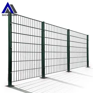 Высококачественный двойной оцинкованный проволочный забор с порошковым покрытием 656 868 оцинкованная сварная сетка 2D панели забора по хорошей цене