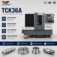 Machine de tournage CNC automatique TCK36A pour la découpe de raccords standard stables avec armoire de commande numérique séparée