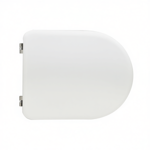 Siège de toilette pour Flaminia Link Forma 7, charnières d'expansion en forme de C blanches, longueur 40 cm - Product Image 3