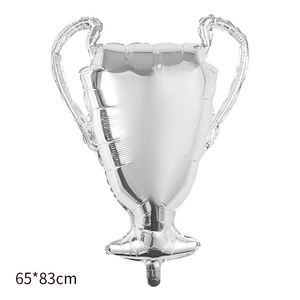 Nuevos Globos de Aluminio con Forma de Trofeo Dorado y Plateado, Temática Deportiva, Decoración para Fiestas de Navidad y Halloween, para Niños - Product Image 5