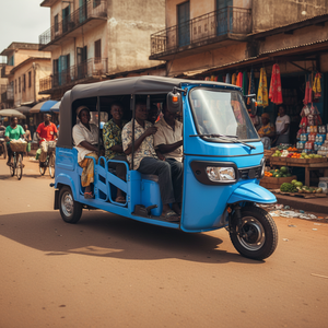 <span class=keywords><strong>Moto</strong></span> électrique à <span class=keywords><strong>trois</strong></span> <span class=keywords><strong>roues</strong></span> Fengmade, moteur puissant de 1500 W, alimentée par batterie, type Tuktuk - Product Image 1