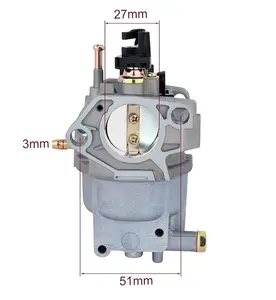 Karburator Carb untuk Generator portabel GP5000 GP5500 GP6500 GP6500E GP7500E 389cc 8125W 13-16HP 188F 190F