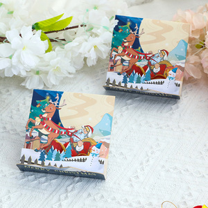2024 नए क्रिसमस रचनात्मक स्टीरियोस्कोपिक 3 डी कागज मूर्तिकला हस्तनिर्मित आभूषण उपहार ग्रीटिंग कार्ड - Product Image 4