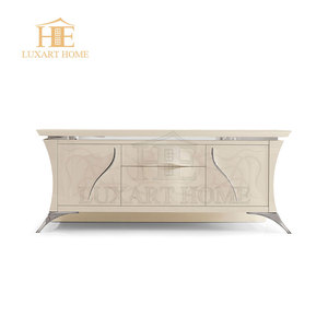 <span class=keywords><strong>Commode</strong></span> française moderne de luxe 6 tiroirs meubles en métal argenté pour salon salle à manger <span class=keywords><strong>ou</strong></span> hôtel importé d'Indonésie - Product Image 4