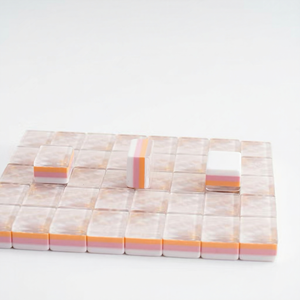Custom Design American Mahjong Tile Set Customized Acrylic Travel Mahjong Game <b>Entertainment</b> Table Game Rummikub - Product Image 4
