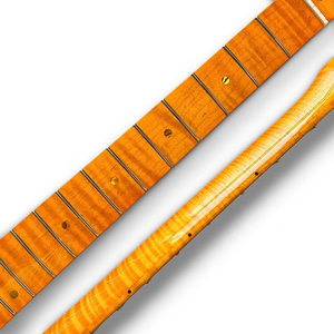 Hot SaleCustom 22 Fret Vintage TL <b>Guitar</b> Neck Flame Maple <b>Guitar</b> Neck for <b>Guitar</b> Parts - Product Image 5
