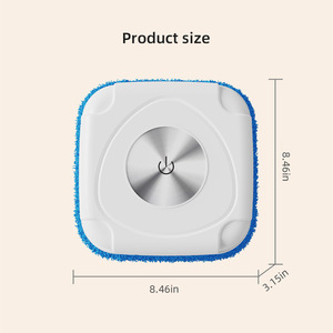 Robot de Limpieza Inteligente para Uso Doméstico y Hotelero con Batería Recargable por USB, Diseño Ecológico, Limpieza en Seco y Húmedo - Product Image 3