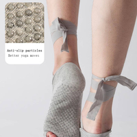 Chaussettes de danse en dentelle antidérapantes pour le yoga, chaussettes souples pour femmes, idéales pour les sports d'intérieur et l'usage quotidien – Vente en gros en dropshipping