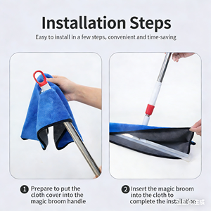 Chiffon de nettoyage en microfibre corail pour la maison, lavable et réutilisable, pour le sol - Product Image 3