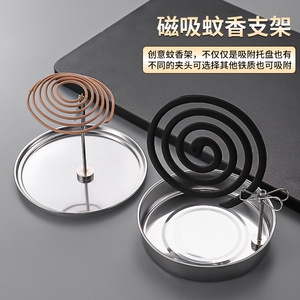 Porta Mosquiteros Magnético, Cenicero Redondo de Escritorio con Clip para Uso en Interiores y Exteriores - Product Image 5