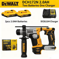 Marteau perforateur sans fil industriel portable à batterie lithium-ion sans balais DCH172 SDS-PLUS 1.4J (outil nu)