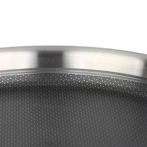 Sartén muy grande <span class=keywords><strong>de</strong></span> bajo <span class=keywords><strong>precio</strong></span>, sartén <span class=keywords><strong>de</strong></span> <span class=keywords><strong>paella</strong></span> <span class=keywords><strong>de</strong></span> acero inoxidable 316 personalizada <span class=keywords><strong>de</strong></span> varios tamaños, sartén <span class=keywords><strong>de</strong></span> cocina con 2 asas - Product Image 5