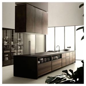 Gabinete de Cocina Moderno <span class=keywords><strong>Prima</strong></span> Mate Personalizado con Tablero de Melamina y Grifo Incluido - Product Image 4