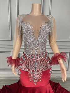 <span class=keywords><strong>Abito</strong></span> con strass abbigliamento moda 2024 <span class=keywords><strong>abito</strong></span> da <span class=keywords><strong>sera</strong></span> <span class=keywords><strong>di</strong></span> lusso con strass <span class=keywords><strong>abito</strong></span> da sposa <span class=keywords><strong>abito</strong></span> <span class=keywords><strong>estivo</strong></span> 2024 festa - Product Image 3