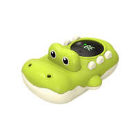 Thermomètre de bain pour bébé en forme de bateau, thermomètre numérique de température de l'eau, thermomètre de bain pour nourrissons, baignoire pour nouveau-né avec affichage de la température