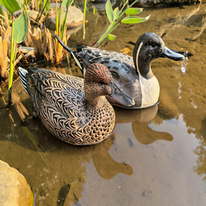 Décoys gonflables personnalisés en plastique léger et étanche pour la chasse en extérieur, imitation de canard mandarin - Product Image 3
