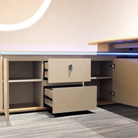 Moderno capo personale ufficio scrivania semplice tavolo da lavoro tavolo in legno Executive Desk