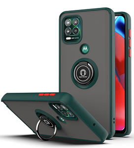 Venta caliente al por mayor Slim Armor Phone Cases con soporte de Anillo giratorio para Moto G Stylus <span class=keywords><strong>2021</strong></span> 5g Funda a prueba de golpes con logotipo personalizado - Product Image 1