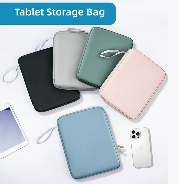 Tablet case Skin-feel PU Finish Ultra-lightweight Shockproof Simple Portable Waterproof Non-slip Suitable for Apple Huawei