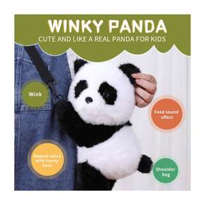 Gymnastique rythmique respiration battement de coeur jouets de marche électroniques <span class=keywords><strong>mouchoir</strong></span> Animal chine Ai jouet en peluche interactif - Product Image 5