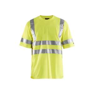 Blaklader-3413100933004XL เสื้อยืด Hi-Vis สีเหลือง-EAN 7330509708842 Workwear HI-VIS - Product Image 1
