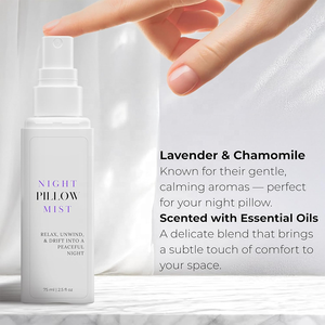 <span class=keywords><strong>Spray</strong></span> pour le sommeil à l'huile de lavande et de camomille 100% pure, soulagement du stress, sommeil profond, relaxation, parfum de lavande pour le sommeil, <span class=keywords><strong>spray</strong></span> doux pour le sommeil - Product Image 3